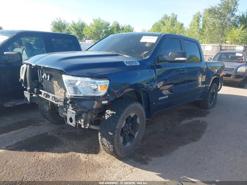 Vin: 1c6srfft6nn368283, lot: 46198131, ram 1500 lone star  4x4 5'7 box 20222