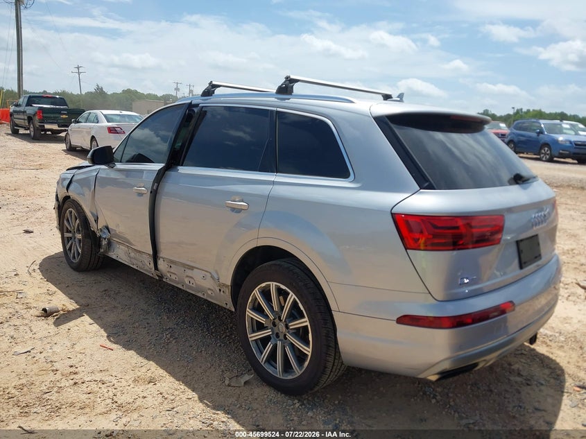 Vin: wa1laaf78jd013135, lot: 46198152, audi q7 3.0t premium 20183