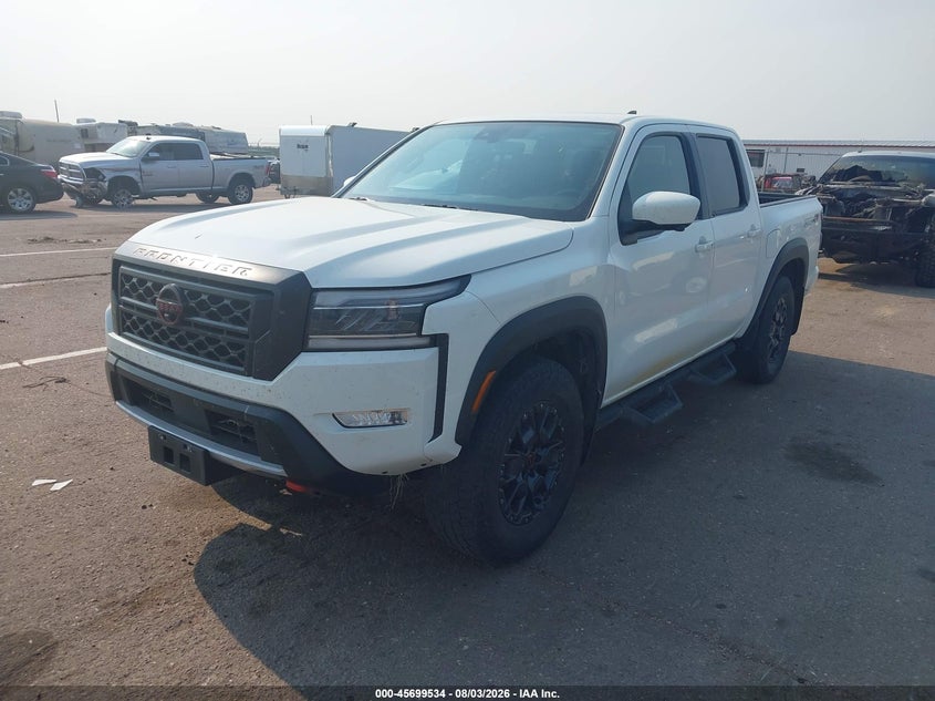 Vin: 1n6ed1ek2pn663266, lot: 46198162, nissan frontier pro-4x 4x4 20232