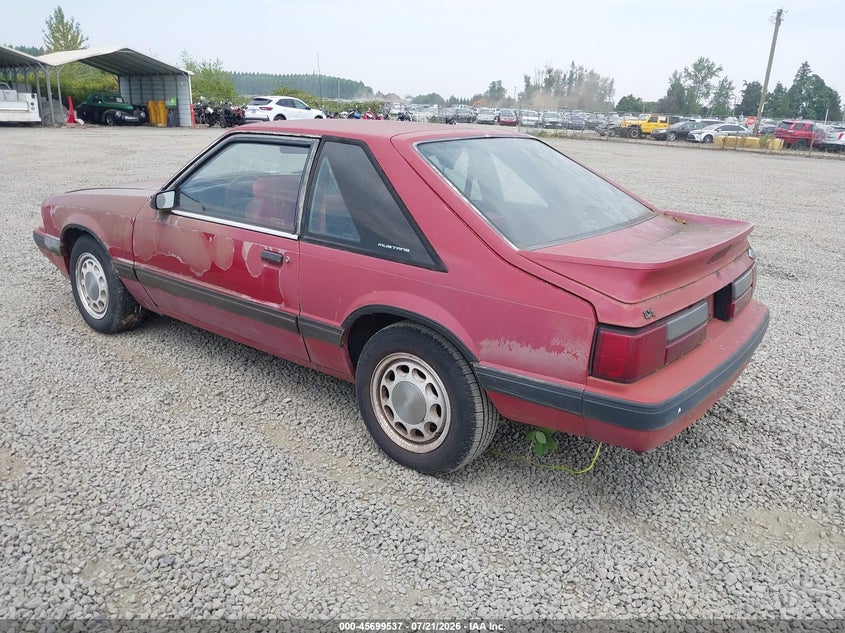 1991 FORD MUSTANG auction photo 3