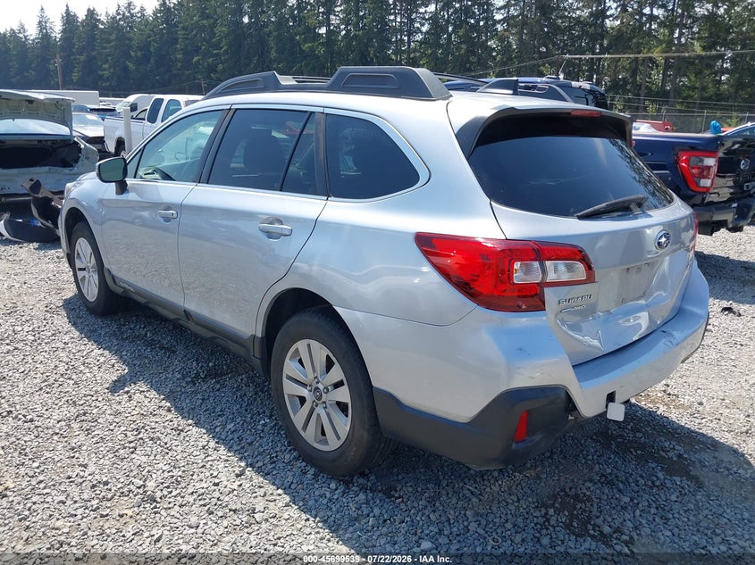 Vin: 4s4bsahc9k3266198, lot: 46198167, subaru outback 2.5i premium 20193