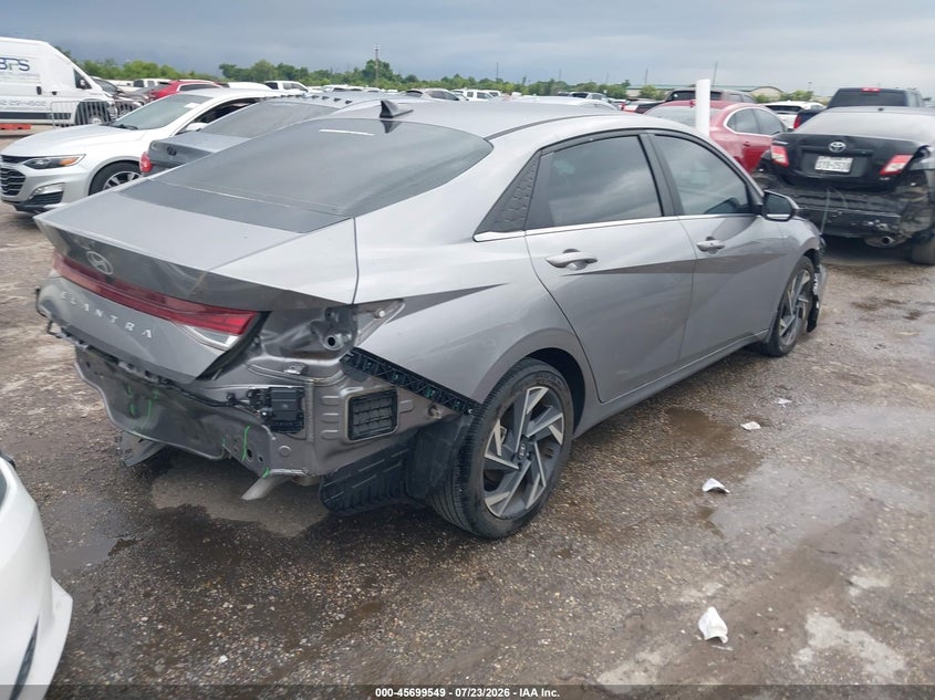 Vin: kmhls4dg7ru771112, lot: 46198177, hyundai elantra sel 20244