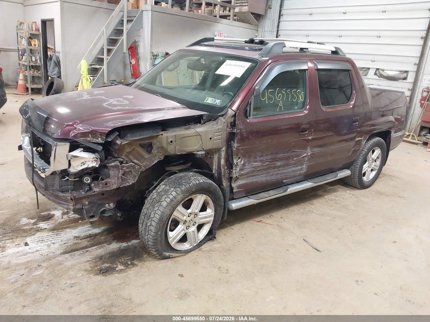 Vin: 5fpyk1f53bb004951, lot: 46198178, honda ridgeline rtl 20112