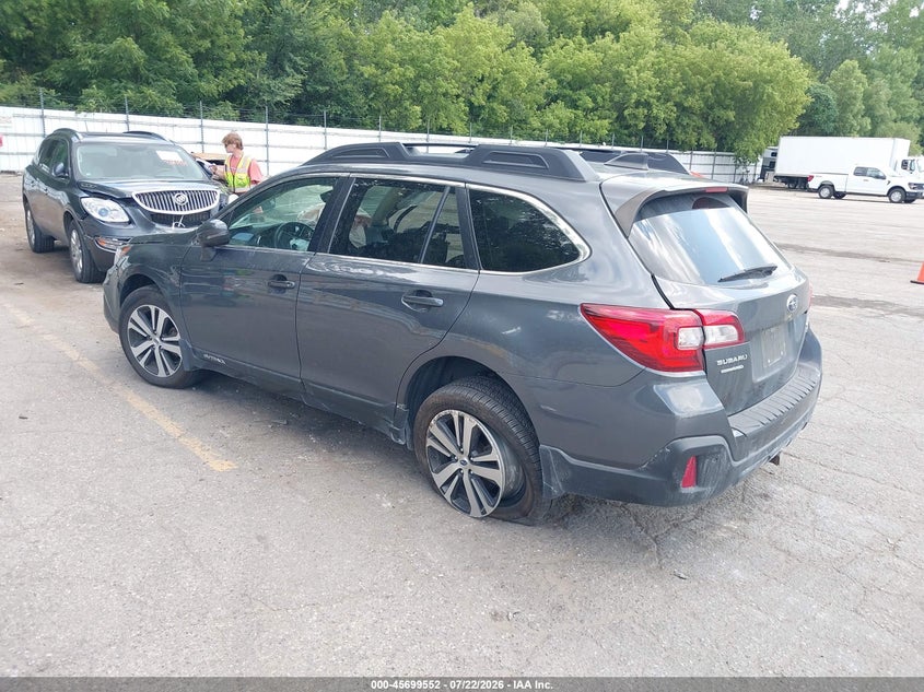 Vin: 4s4bsenc7j3207922, lot: 46198180, subaru outback 3.6r limited 20183