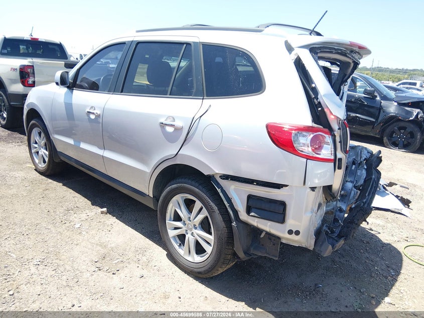Vin: 5xyzk3ab8bg043579, lot: 46198214, hyundai santa fe limited 20113