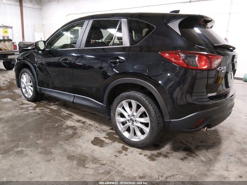 Vin: jm3ke4dy2f0516894, lot: 46198250, mazda cx-5 grand touring 20153