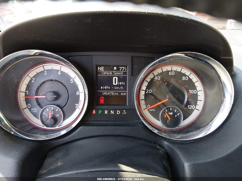 2014 DODGE CARAVAN VAN 3.6L V-6 DOHC, VVT, 283HP