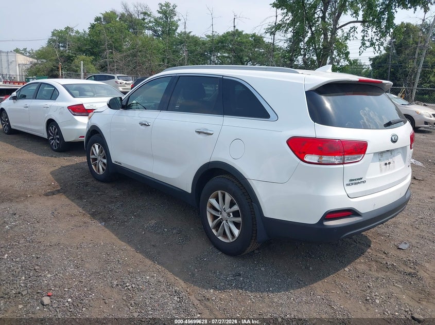 2016 KIA SORENTO auction photo 3