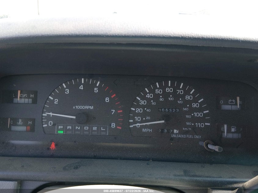 1998 TOYOTA T100 PICKUP 3.4L V-6 DOHC, 190HP