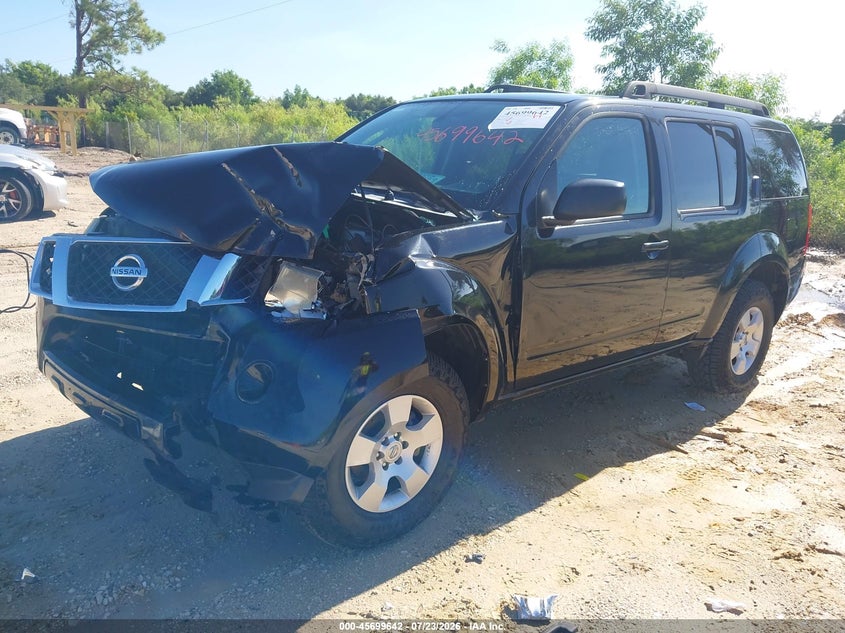 Vin: 5n1ar1nb5bc609222, lot: 46198270, nissan pathfinder s 20112