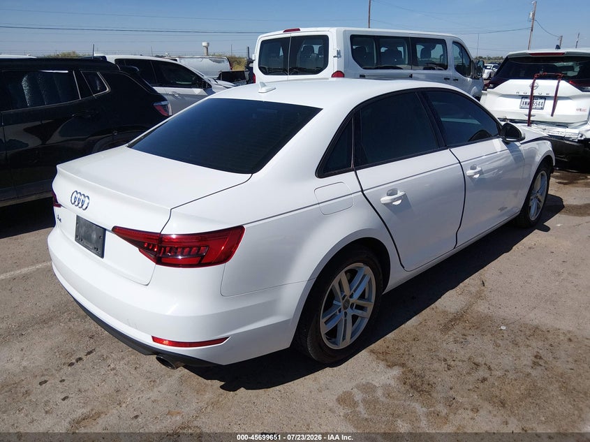 2017 AUDI A4 auction photo 4