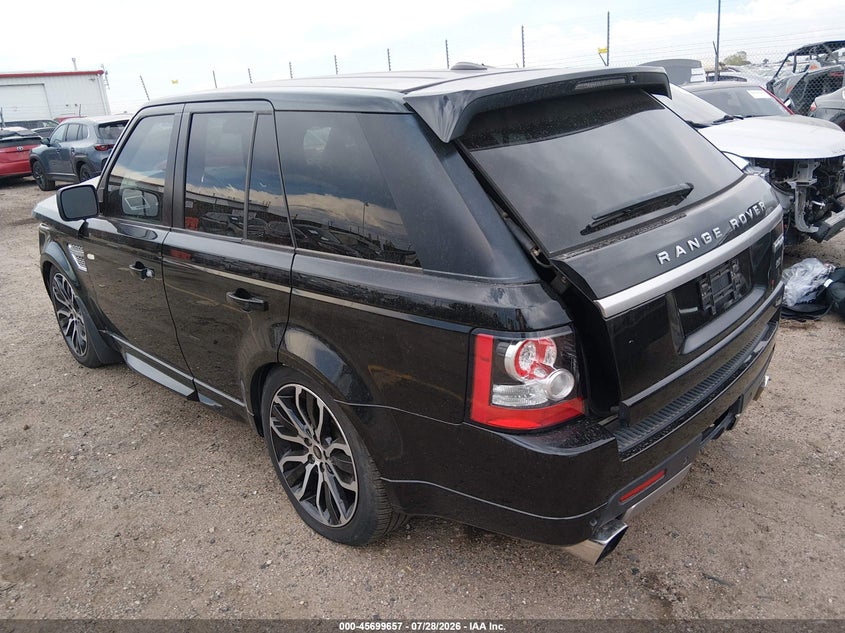 Vin: salsp2e45da798094, lot: 46198285, land rover range rover sport supercharged 20133