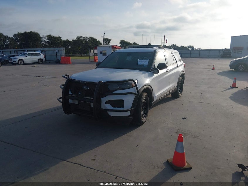Vin: 1fm5k8ab0lgc51137, lot: 46198313, ford police interceptor utility 20202