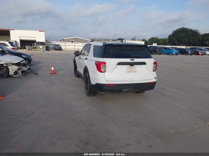 Vin: 1fm5k8ab0lgc51137, lot: 46198313, ford police interceptor utility 20203