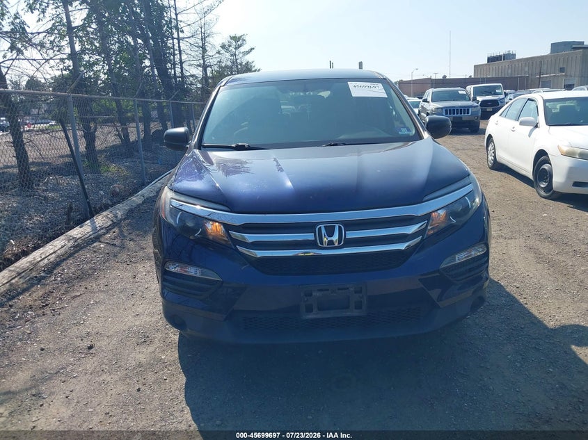 2017 HONDA PILOT auction photo 6