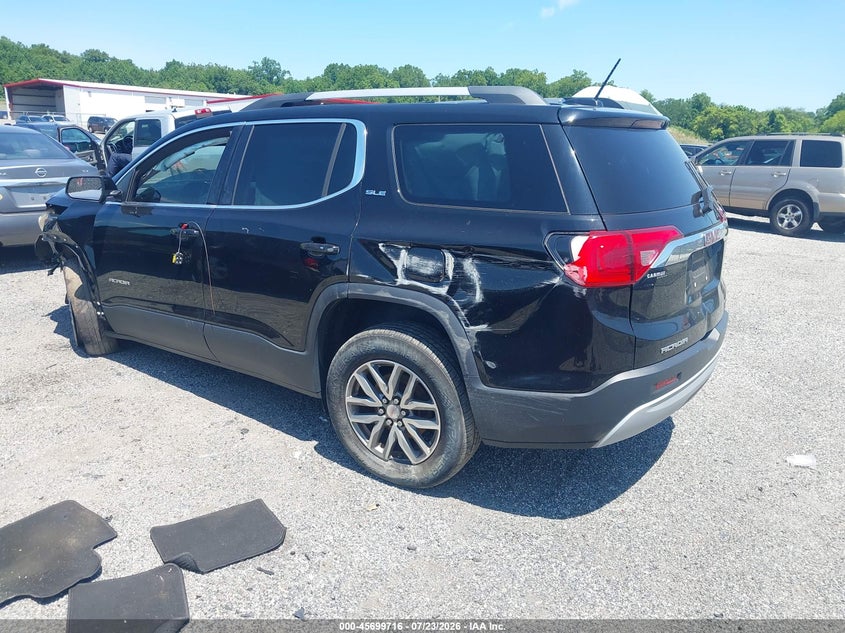 Vin: 1gkknsla4hz174708, lot: 46198344, gmc acadia sle-2 20173