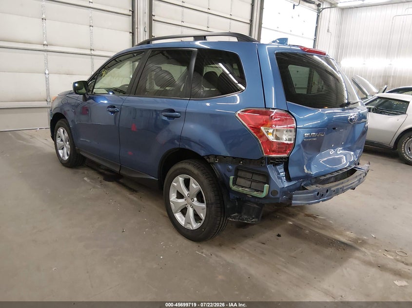 Vin: jf2sjadc3gh557868, lot: 46198347, subaru forester 2.5i premium 20163