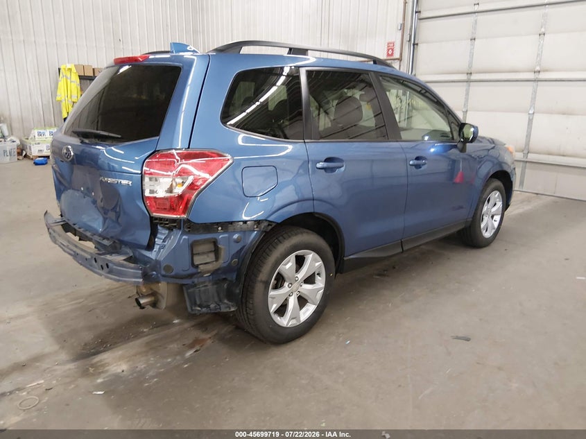 Vin: jf2sjadc3gh557868, lot: 46198347, subaru forester 2.5i premium 20164