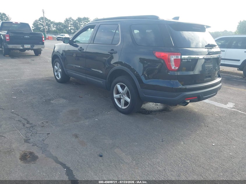 2018 FORD EXPLORER auction photo 3