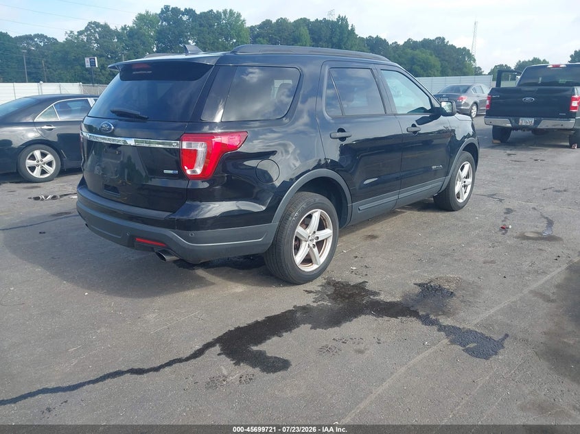 2018 FORD EXPLORER auction photo 4