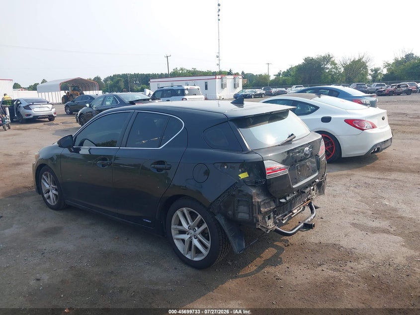 Vin: jthkd5bh4f2216989, lot: 46198361, lexus ct 200h 20153
