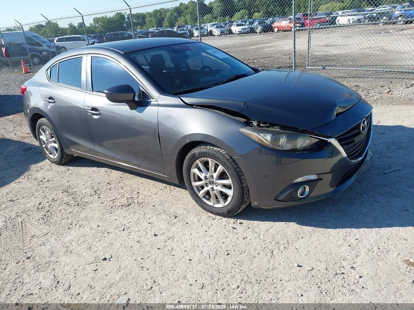 Vin: jm1bm1v70e1107365, lot: 46198366, mazda mazda3 i touring 20141