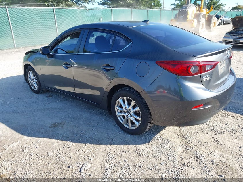 Vin: jm1bm1v70e1107365, lot: 46198366, mazda mazda3 i touring 20143
