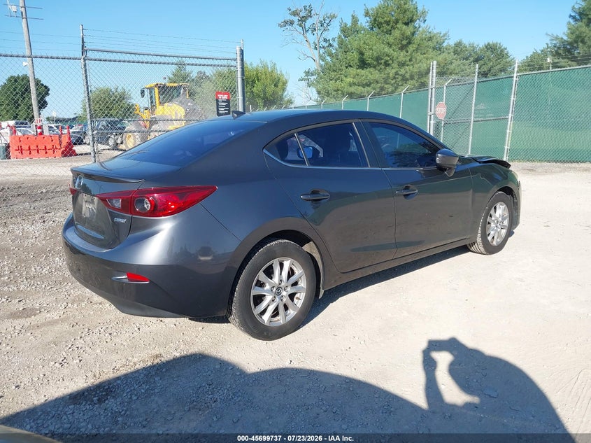 Vin: jm1bm1v70e1107365, lot: 46198366, mazda mazda3 i touring 20144