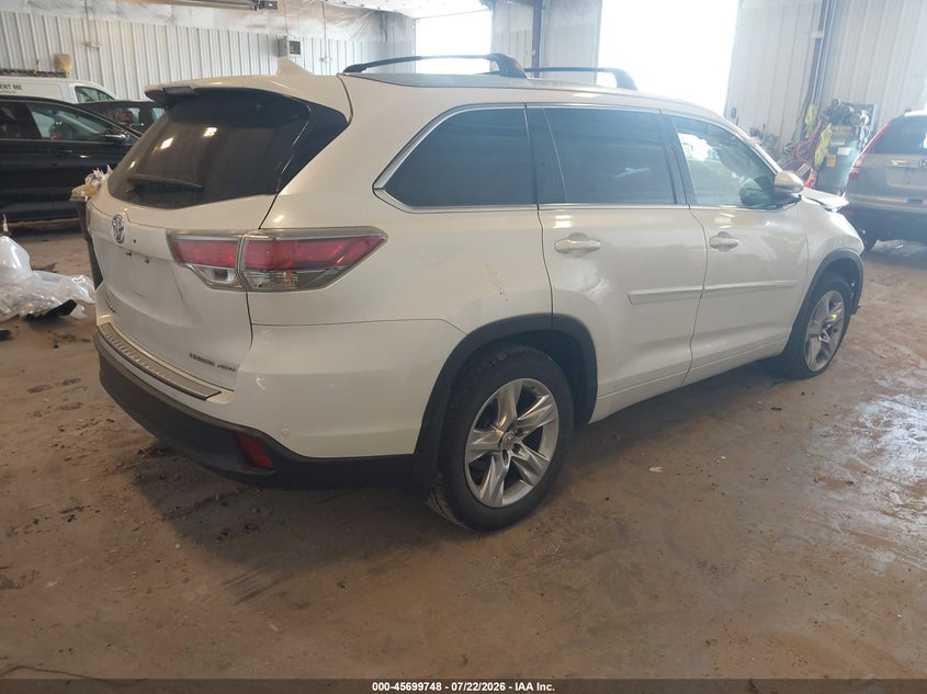 2015 TOYOTA HIGHLANDER auction photo 4