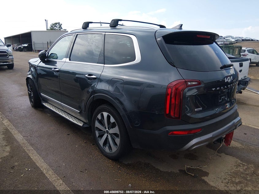 2022 KIA TELLURIDE auction photo 3