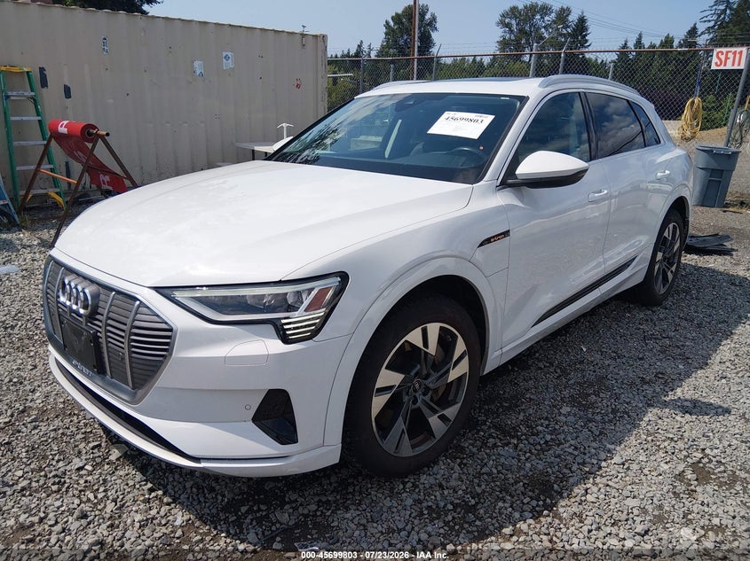 Vin: wa1aaage6pb002773, lot: 46198431, audi e-tron premium quattro 20232