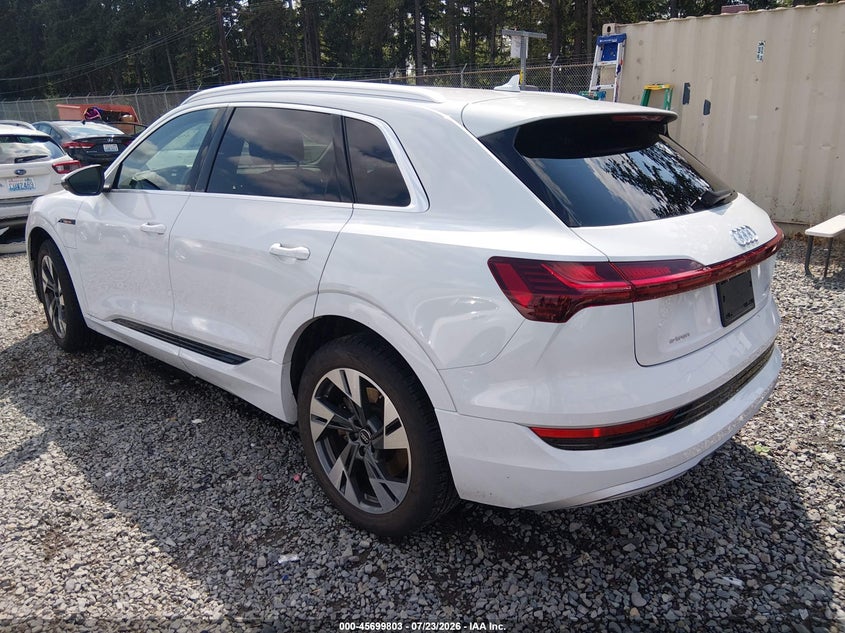 Vin: wa1aaage6pb002773, lot: 46198431, audi e-tron premium quattro 20233