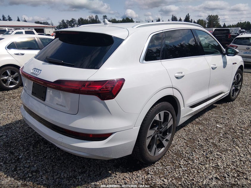 Vin: wa1aaage6pb002773, lot: 46198431, audi e-tron premium quattro 20234