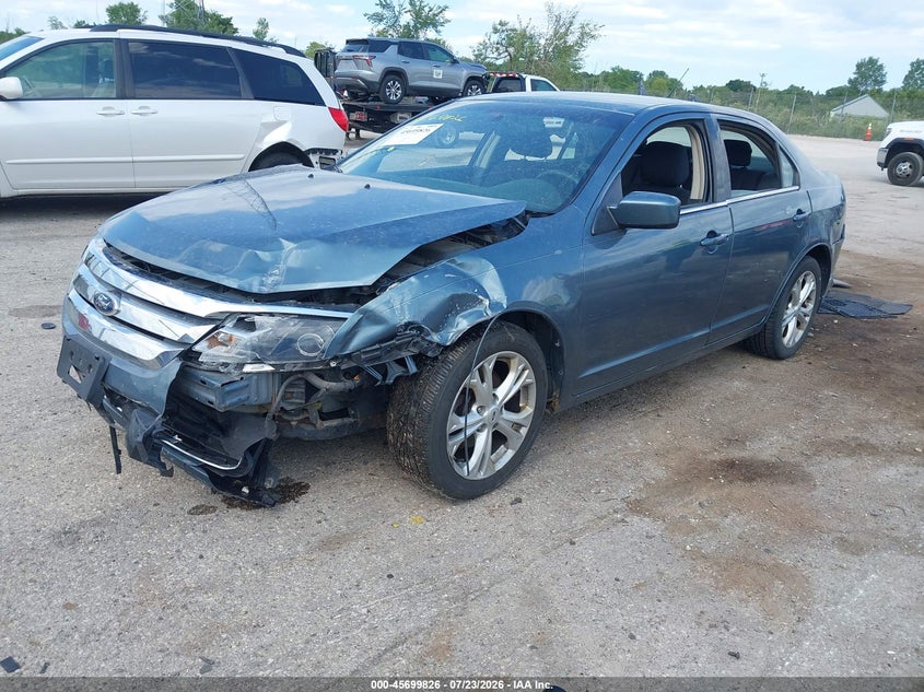 Vin: 3fahp0ha8cr446774, lot: 46198454, ford fusion se 20122