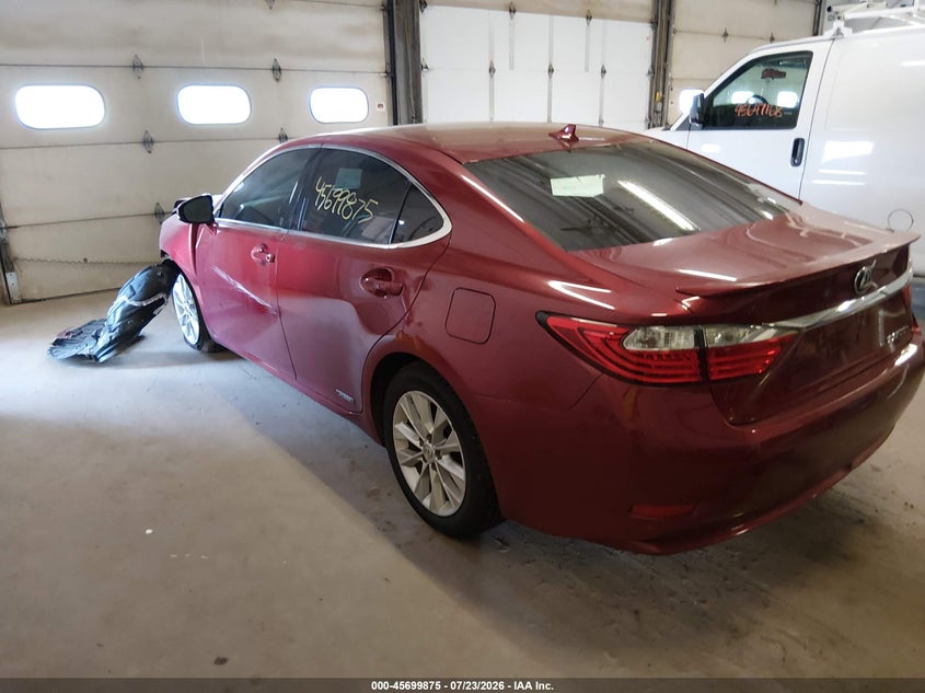 Vin: jthbw1gg8d2010641, lot: 46198503, lexus es 300h 20133
