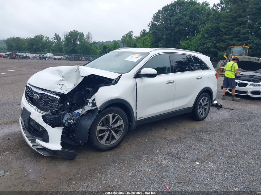 Vin: 5xyphda57kg499529, lot: 46198508, kia sorento 3.3l ex 20192