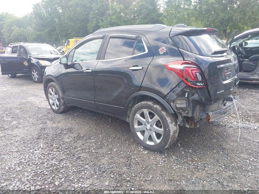 Vin: kl4cjhsb4hb101625, lot: 46198530, buick encore premium 20173