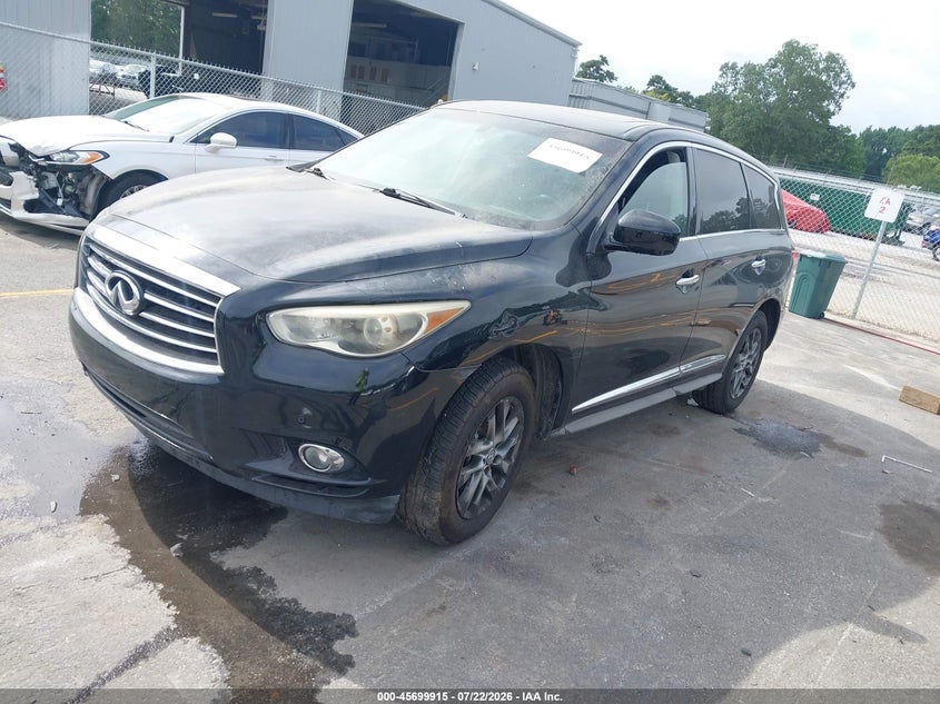 Vin: 5n1al0mm7dc311921, lot: 46198543, infiniti jx35 20132
