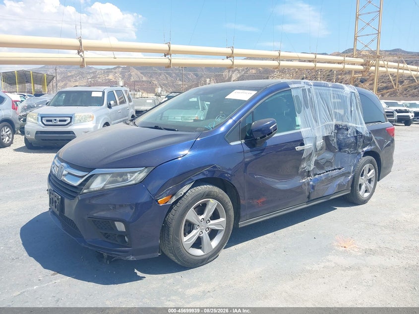 Vin: 5fnrl6h77kb123849, lot: 46198567, honda odyssey ex-l 20192