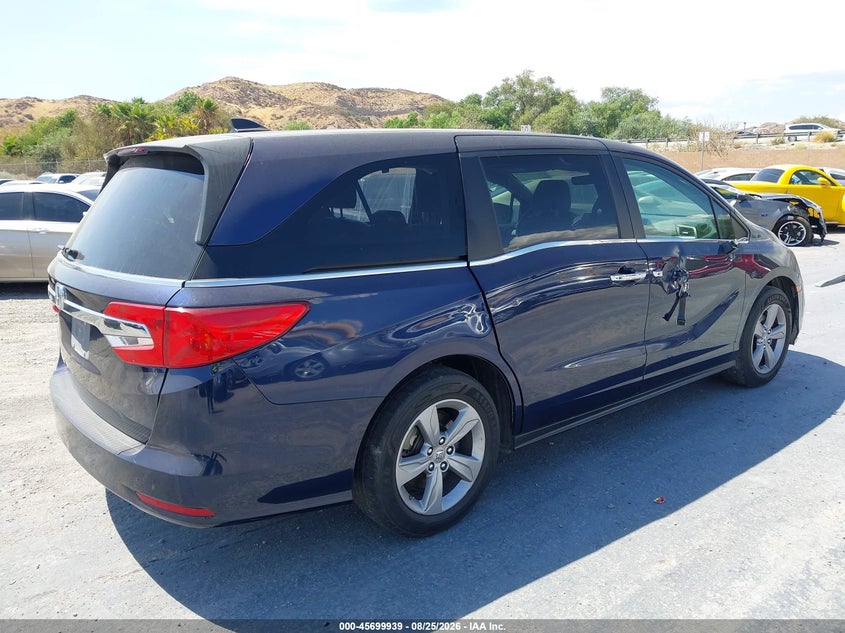 Vin: 5fnrl6h77kb123849, lot: 46198567, honda odyssey ex-l 20194