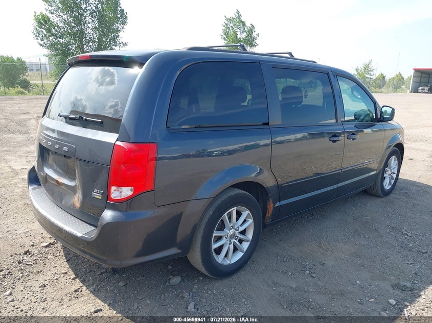 Vin: 2c4rdgcg5er388823, lot: 46198569, dodge grand caravan sxt 20144