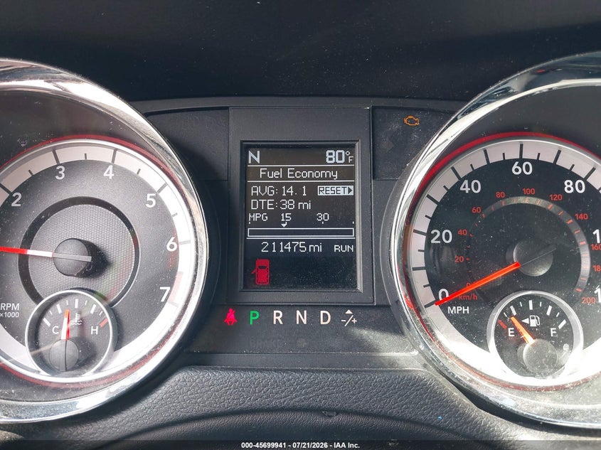2014 Dodge Grand Caravan Sxt VIN: 2C4RDGCG5ER388823 Lot: 45699941