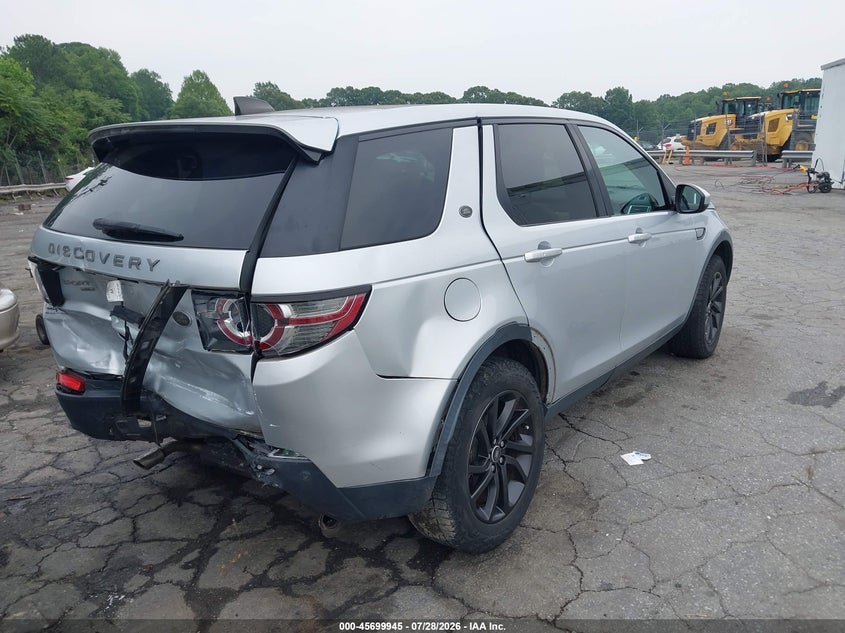 Vin: salcr2bg3hh655705, lot: 46198573, land rover discovery sport hse 20174