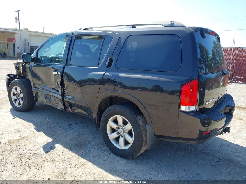 Vin: 5n1ba0nd5fn603101, lot: 46198577, nissan armada sv 20153