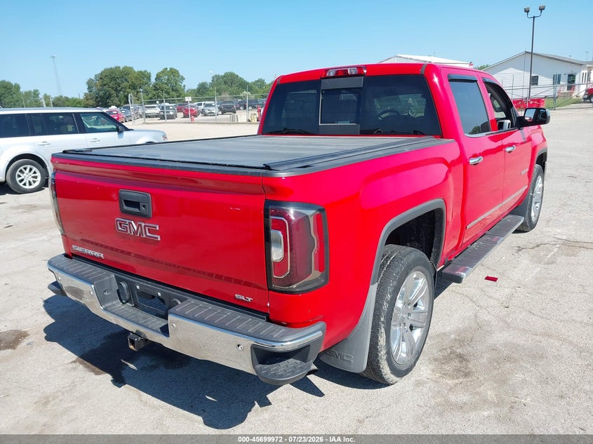 Vin: 3gtu2nec3jg580790, lot: 46198600, gmc sierra 1500 slt 20184