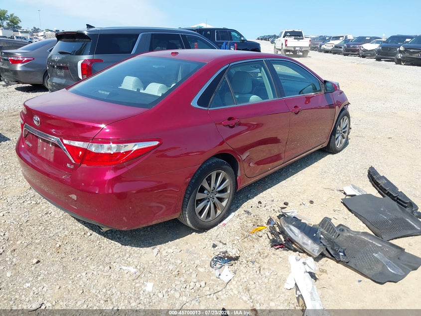 2017 TOYOTA CAMRY auction photo 4