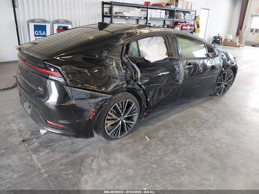 Vin: jtdadabu6r3010770, lot: 46198660, toyota prius xle awd-e 20244