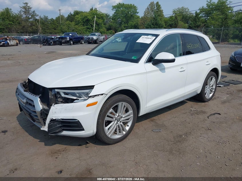 Vin: wa1bnafyxk2136165, lot: 46198671, audi q5 45 premium 20192