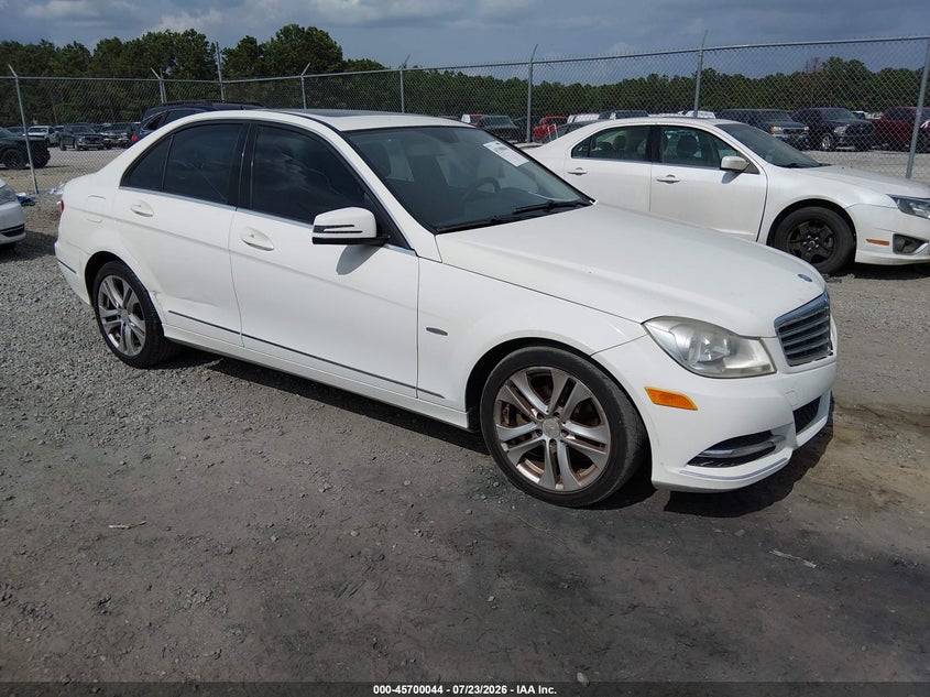 2012 MERCEDES-BENZ C 250 auction photo 1