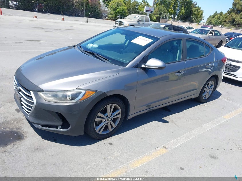 Vin: kmhd84lf2hu164268, lot: 46198685, hyundai elantra se 20172